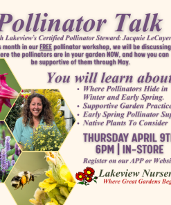 Pollinator Workshop: April